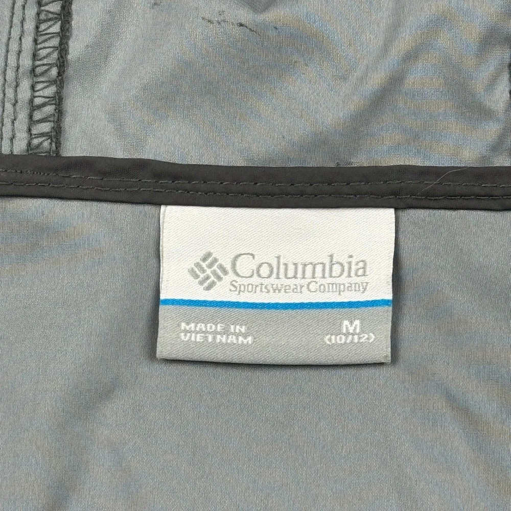 Columbia Jacket‎ Youth Boys Medium 10/12 Black Glennaker Hooded Windbreaker Kids